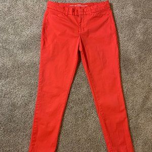 Coral Khakis by GAP Size 2
